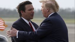 rivalidad entre trump y desantis salta a la vista