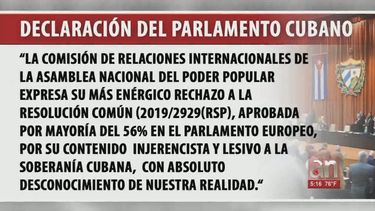 cuba acusa de ser injerencista al parlamento europeo por su condena al arresto de jose daniel ferrer