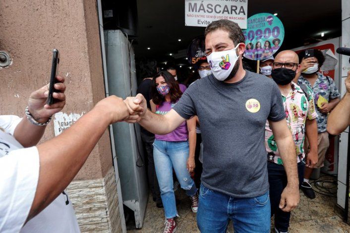 Guilherme Boulos, candidato a la Alcaldía de San Pablo por el Partido Socialismo y Libertad (EFE)