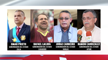 estos son los gobernadores venezolanos sancionados