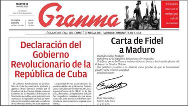 dictador fidel castro transmitio su apoyo incondicional a maduro