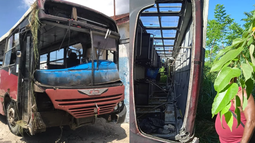 imagenes escalofriantes: 36 heridos tras volcarse un autobus en managua, la habana