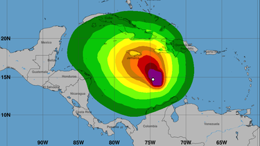 meteorologia emite nuevo aviso de ciclon tropical por la tormenta melissa: advierten posible intensificacion al sur de cuba