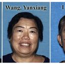 Esta combinación fotográfica sin fechar proporcionada por el Departamento de Policía de Los Ángeles muestra a Mei Haskell, izquierda, y a sus padres, YanXiang Wang y Gaoshan Li. El esposo de Mei, Samuel Haskell IV, es sospechoso de su asesinato. (Departamento de Policía de Los Ángeles vía AP)