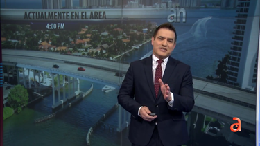 el conocido presentador cubano abel hernandez se une a america teve como nuevo meteorologo