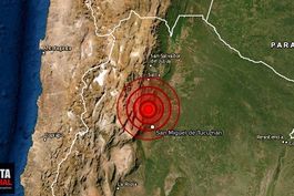 sismo de magnitud 5.6 sacude provincia de tucuman en argentina