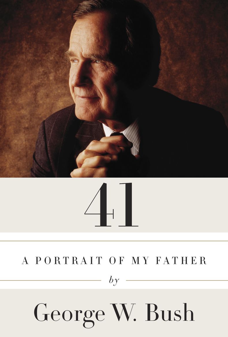 En esta imagen difundida por Crown el mi&eacute;rcoles 3 de septiembre del 2014, la portada de "41: A Portrait of My Father", un libro del expresidente George W. Bush sobre su padre, el 41er mandatario estadounidense George H.W. Bush. El libro s