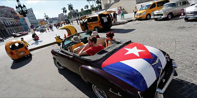 turistas cubanos