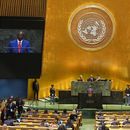 El presidente de Kenia, William Samoei Ruto, habla en la 81ra sesión de la Asamblea General de Naciones Unidas en la sede del organismo, el miércoles 23 de septiembre de 2026. (AP Foto/Frank Franklin II)