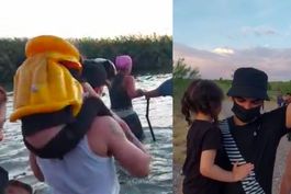 exclusiva: asi cruzo el rio bravo el influencer cubano alain paparazzi cubano junto a su familia