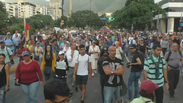 oposicion venezolana marcha en apoyo de la fiscal general luisa ortega diaz
