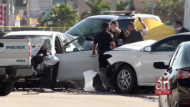 un muerto fue el resultado de un choque en el este de hialeah, cuyo presunto responsable se dio a la fuga
