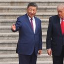 ARCHIVO – El presidente estadounidense Donald Trump participa en una ceremonia de bienvenida con el presidente chino Xi Jinping en el Gran Salón del Pueblo, el 14 de mayo de 2026, en Beijing. (AP Foto/Mark Schiefelbein, Archivo)