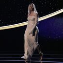 Ciara sube al escenario en los Premios ESPY en el Teatro Dolby de Los Ángeles, el miércoles 16 de julio de 2025. (Foto AP/Mark J. Terrill)