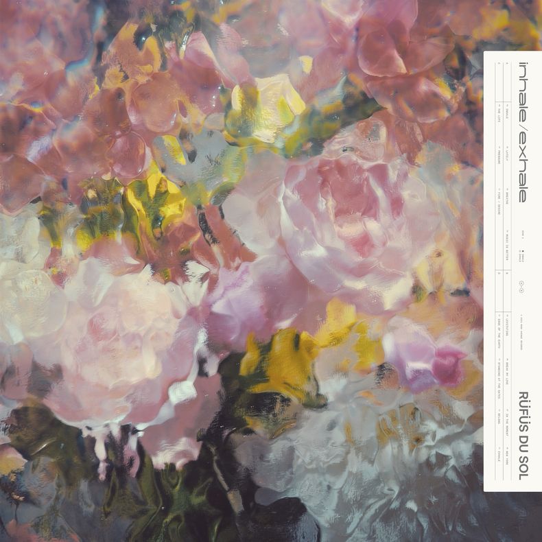 En esta portada proporcionada por Rose Avenue/Reprise Records el álbum Inhale/Exhale de Rüfüs du Sol. (Rose Avenue/Reprise Records vía AP)