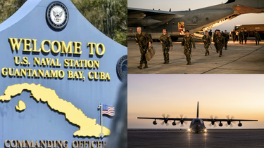 departamento de defensa despliega sus marines en guantanamo para comenzar las deportaciones masivas