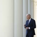 El presidente Joe Biden antes de pronunciar un discurso en la Casa Blanca, el jueves 7 de noviembre de 2024, en Washington. (AP Foto/Mark Schiefelbein)
