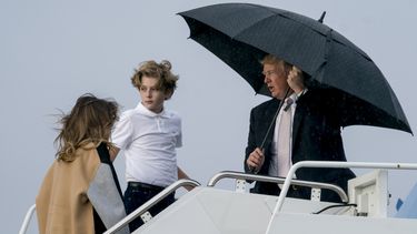 Casa Blanca celebra a Barron Trump, quien cumple 12 años