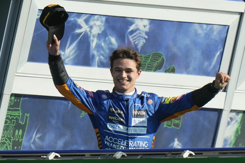 DEP-AUT F1-MCLAREN-NORRIS
