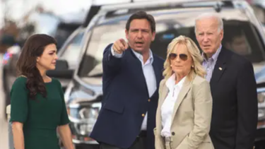 el presidente biden llega a la zona de desastre en florida por el huracan ian