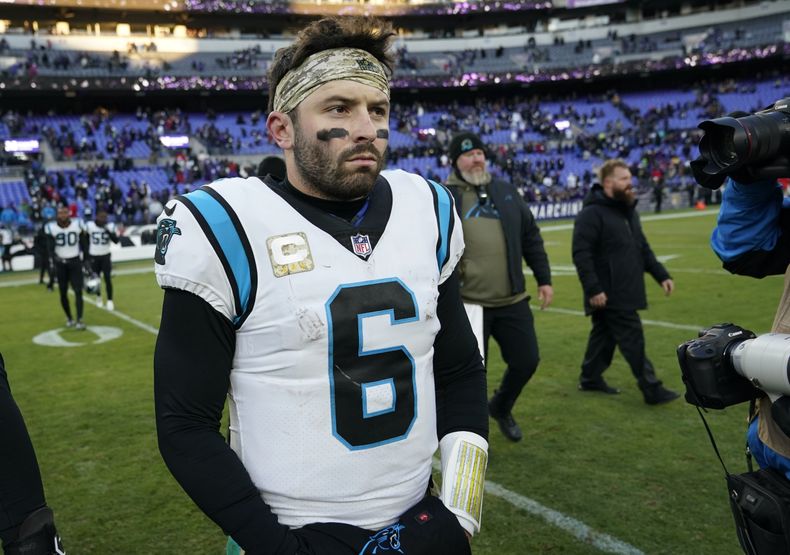 DEP-NFL PANTHERS-MAYFIELD