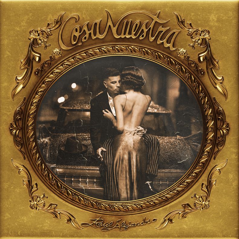 En esta portada proporcionada por Sony Music, Cosa Nuestra de Rauw Alejandro. (Sony Music vía AP)