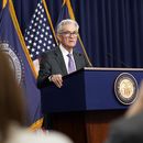 El presidente de la Reserva Federal de Estados Unidos, Jerome Powell, en conferencia de prensa en la sede de la institución en Washington, el 20 de marzo de 2024. (Foto AP/Susan Walsh)