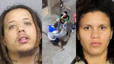 tras la rejas una pareja que le propino brutal golpiza a una mujer a las afueras de un restaurante en davie