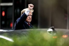 Trump arriba a oficina de procuradora NY para declaración