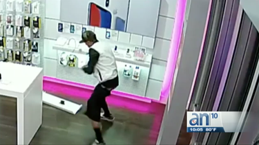 nuevamente roban telefonos de una tienda  t- mobile