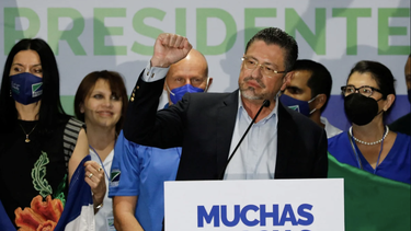 rodrigo chaves gano la presidencia de costa rica con un 52,9 % de los votos