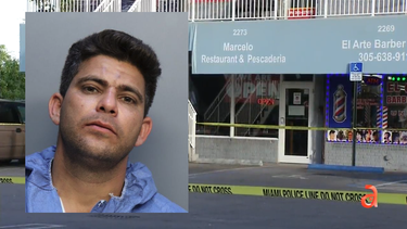 en corte: cubano de miami ve a su enemigo a las afueras de una cafeteria y lo acribilla a balazos