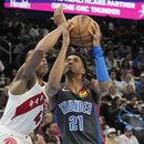 Omoruyi anota 22 puntos y Thunder vence 132-113 a Raptors