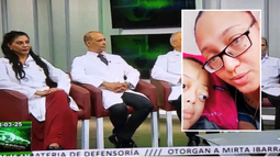 verguenza: medicos cubanos mienten y arremeten contra madre del nino damir en la tv cubana