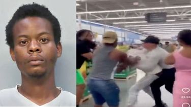 compradores de un walmart en miami impiden que una mujer sea violada