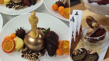 el menu de la entrega de los premios oscar