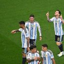 Lionel Messi celebra tras anotar un gol para Argentina en el partido contra Austria en el partido por el Grupo J del Mundial, el lunes 22 de junio de 2026, en Arlington, Texas. (AP Foto/Jessica Tobias)