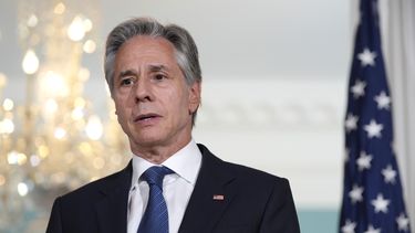 El secretario de Estado de EEUU Antony Blinken en el Departamento de Estado en Washington el 9 de julio del 2024.. (Foto AP /Stephanie Scarbrough)