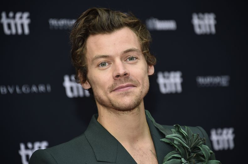 ARCHIVO - Harry Styles asiste al estreno de My Policeman en el Teatro Princess of Wales durante el Festival Internacional de Cine de Toronto, el domingo 11 de septiembre de 2022, en Toronto. (Foto Evan Agostini/Invision/AP, archivo)