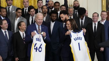 Biden reconoce a Warriors, que vuelven a la Casa Blanca