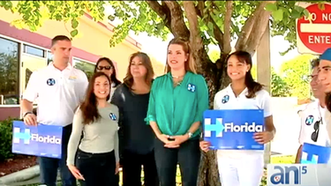 ex-miss universo alicia machado, hizo campana por hillary clinton en  miami