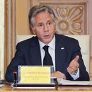 El secretario de Estado de Estados Unidos Antony Blinken durante una reunión en la Oficina de Gobierno, el lunes 11 de septiembre de 2023, en Hanoi, Vietnam. (AP Foto/Minh Hoang, Pool)