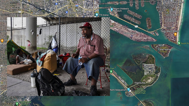 miami estudia plan para trasladar a desamparados a campamento en isla en la bahia biscayne