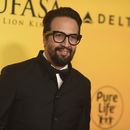 Lin-Manuel Miranda llega al estreno de Mufasa, El Rey León el lunes 9 de diciembre de 2024 en el Teatro Dolby de Los Ángeles. (Foto Richard Shotwell/Invision/AP)