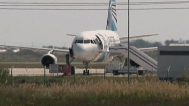 pirata secuestra avion egipcio