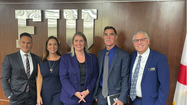 gerente general de america cv network participa en reunion con alta funcionaria del dpto. de estado