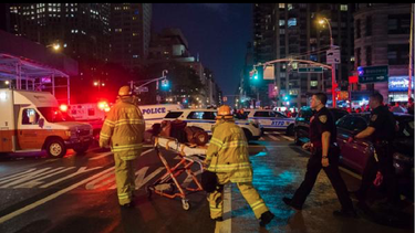 explosion en manhattan: el alcalde de nueva york aseguro que fue un acto intencionado