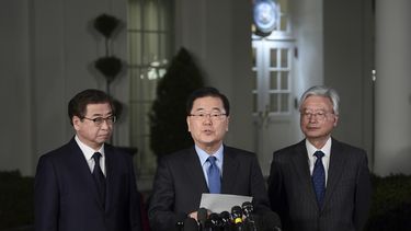 Trump anuncia reunión con el presidente norcoreano en mayo
