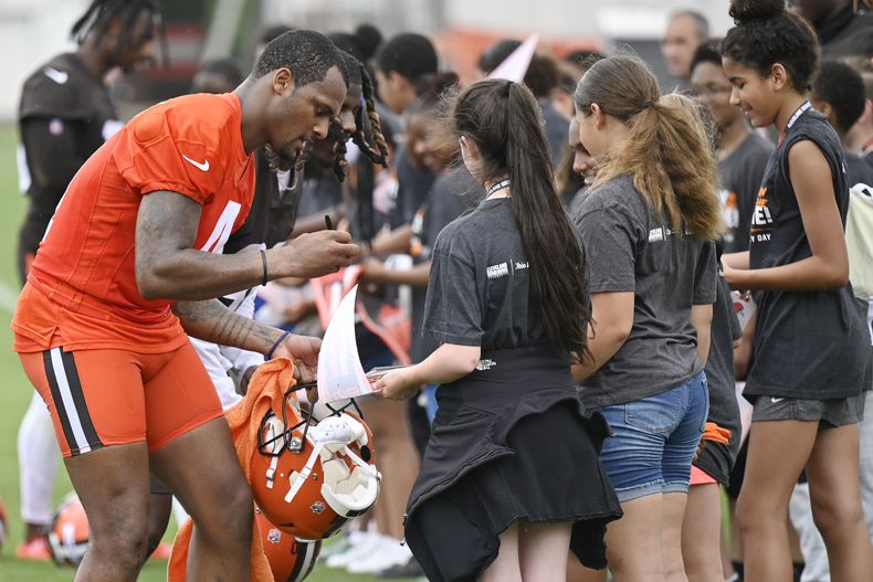 DEP-NFL BROWNS-WATSON