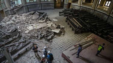 el gobierno construye casas para damnificados por la explosion del saratoga a mas de un kilometro de donde vivian